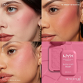 NYX Buttermelt Blush, 06 For The Butta, Mauve Pink, Buildable Coverage
