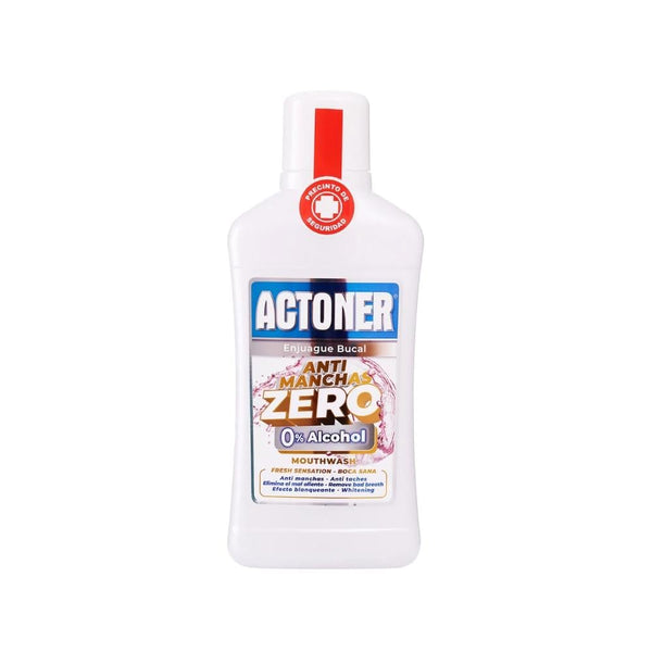 Whitening Mouthwash Alcohol-Free Plaque Control Formula Actoner 500ml