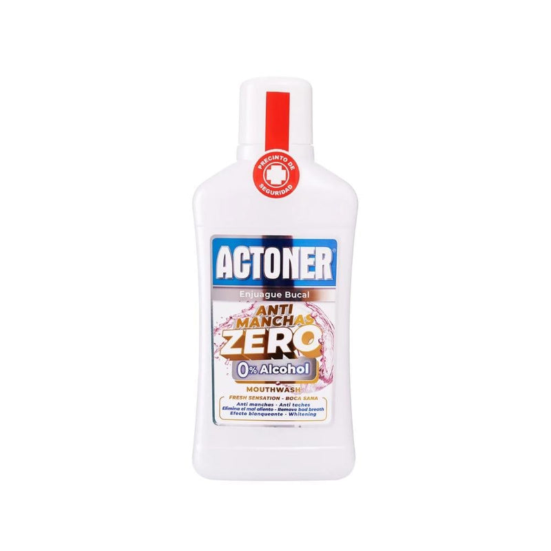 Whitening Mouthwash Alcohol-Free Plaque Control Formula Actoner 500ml