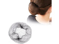 Black Hairnets 300 Pieces XXL Honeycomb Hairnet for Sleeping Styling Bulk