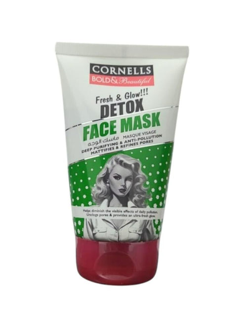 Cornells Detoxifying Face Mask - Activated Charcoal, 150g
