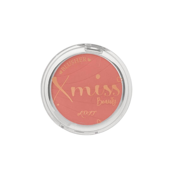 X Miss Beauty Powder Blush, Matte Finish, Long-lasting, Shade 06