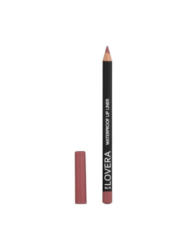 Waterproof Lip Liner Pencil Long Lasting Smudge-Proof Shade 19 Lovera 1.14g