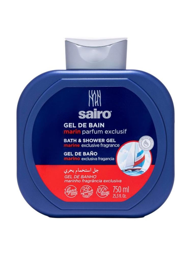 Marine Shower Gel Hydrating Deep Clean Sairo 750ml