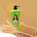 Shampoo and Conditioner for Dry Hair Wheat Oil Vitamin E Lina Rose 1000ml