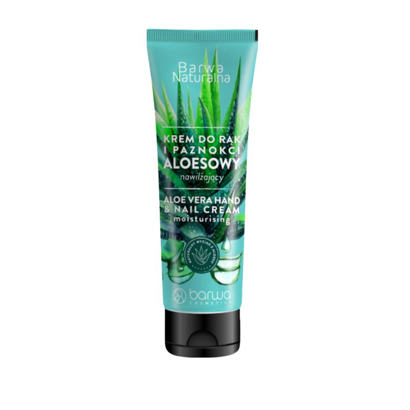 Barwa Naturalna Aloe Vera Hand and Nail Cream, Moisturizing, 100ml