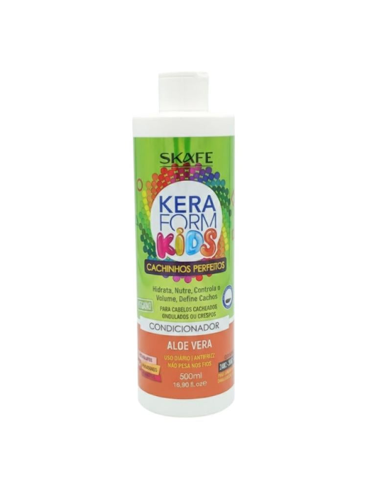 Kids Conditioner for Curly Wavy Coily Hair Hydrating Aloe Vera SKAFE 500ml