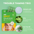 Microneedle Blemish Patches with Cica and Salicylic Acid by Rael, 9 Patches