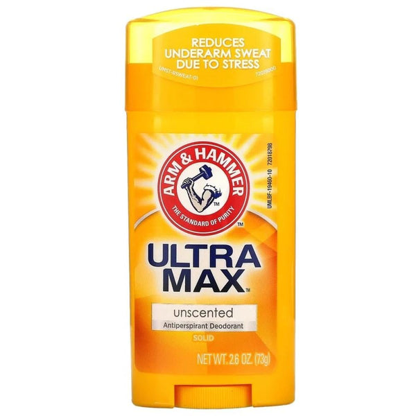 Unscented Deodorant Stick Ultra Max Arm & Hammer 73g
