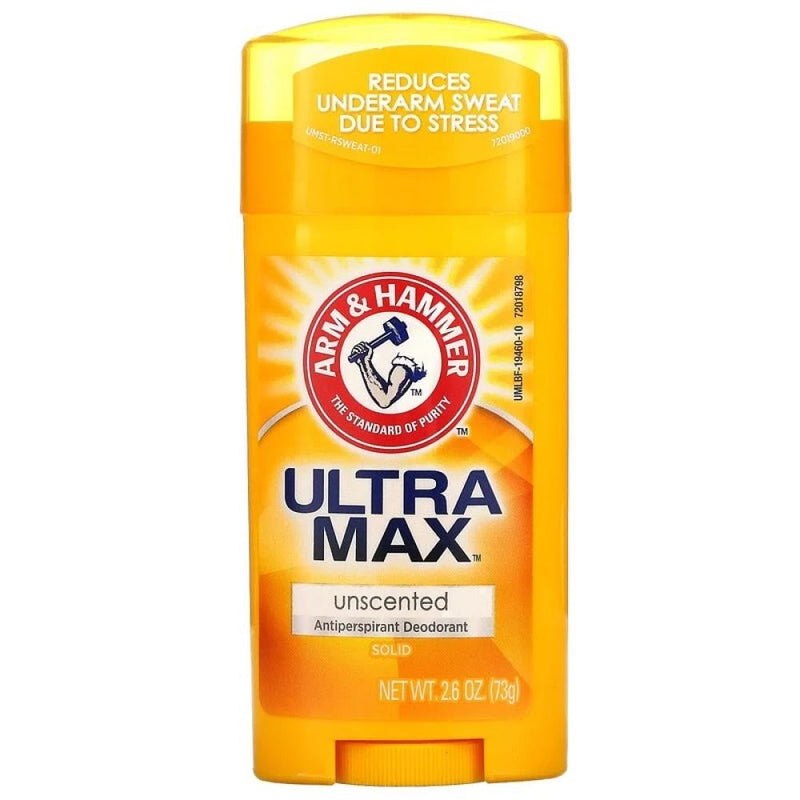 Unscented Deodorant Stick Ultra Max Arm & Hammer 73g