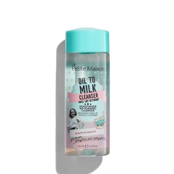 Petite Maison Milk Oil Cleanser with Grapefruit Seed Oil, Makeup Remover, 125ml