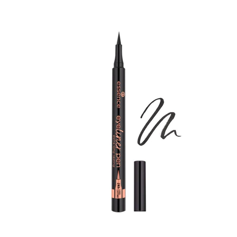 Essence Long-Lasting Liquid Eyeliner, 010 Blackist Black, Quick-Drying