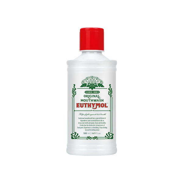 Best Mouthwash for Fresh Breath Original Refreshing Formula Euthymol 500ml