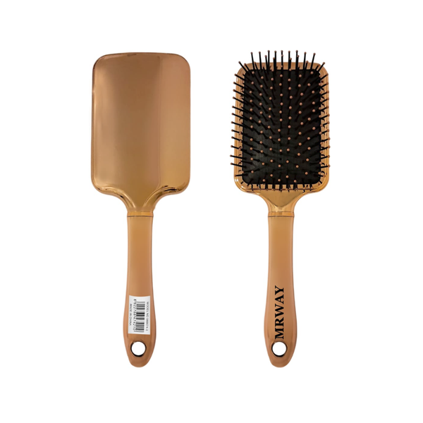 Detangling Hairbrush Gold Frizz Reduction Flexible Bristles Marwai 1 Piece