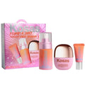 Kosas Plump Juicy Skincare Prep Set with SPF 40 Sunscreen, Collagen Serum, and Lip Booster