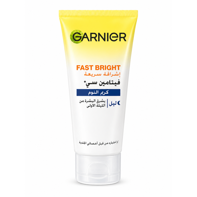 Shop Night Cream Vitamin C Lemon And Yoghurt Fast Bright Garnier 50ml