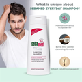 Daily Use Shampoo pH Balanced Gentle Cleansing Sebamed 200ml