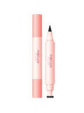 Black Liquid Eyeliner 2-in-1 Waterproof Pen Pink Flash 1.2ml