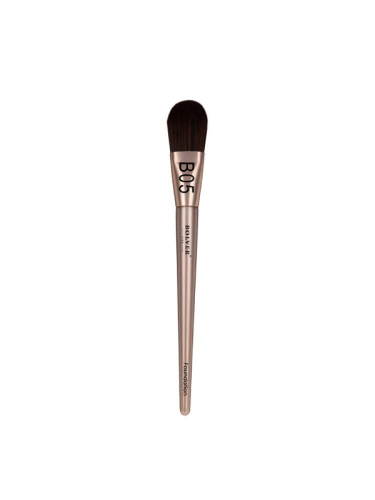 Flat Foundation Brush Streak-Free Liquid Application Bolver B05 1 Piece