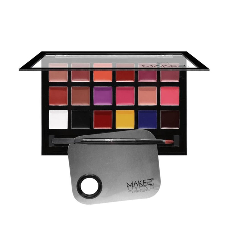 Make Over 22 Professional Lipstick Palette, 18 Shades, M3701