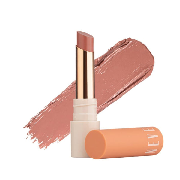 Neferti Creamy Matte Lipstick 001 Bold Beauty, 75% Natural Ingredients