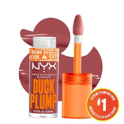 Nyx Duck Plump Lip Gloss, Spicy Ginger Blend, Shade 08 Move Out My Way, 7ml