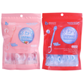 Beauty System Portable Oral Hygiene Kit - Mint & Peach Scent - 20 Tablets