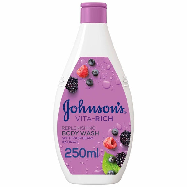 Best Smelling Body Wash Raspberry Replenishing Hydrating Gel Johnson 250ml