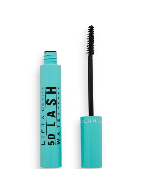 Waterproof Mascara 5D Lash Volumising Black Revolution 14ml