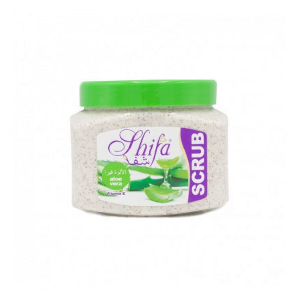 Shifa Face and Body Scrub, Aloe Vera Extract, 500 ml