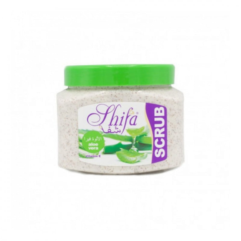 Shifa Face and Body Scrub, Aloe Vera Extract, 500 ml