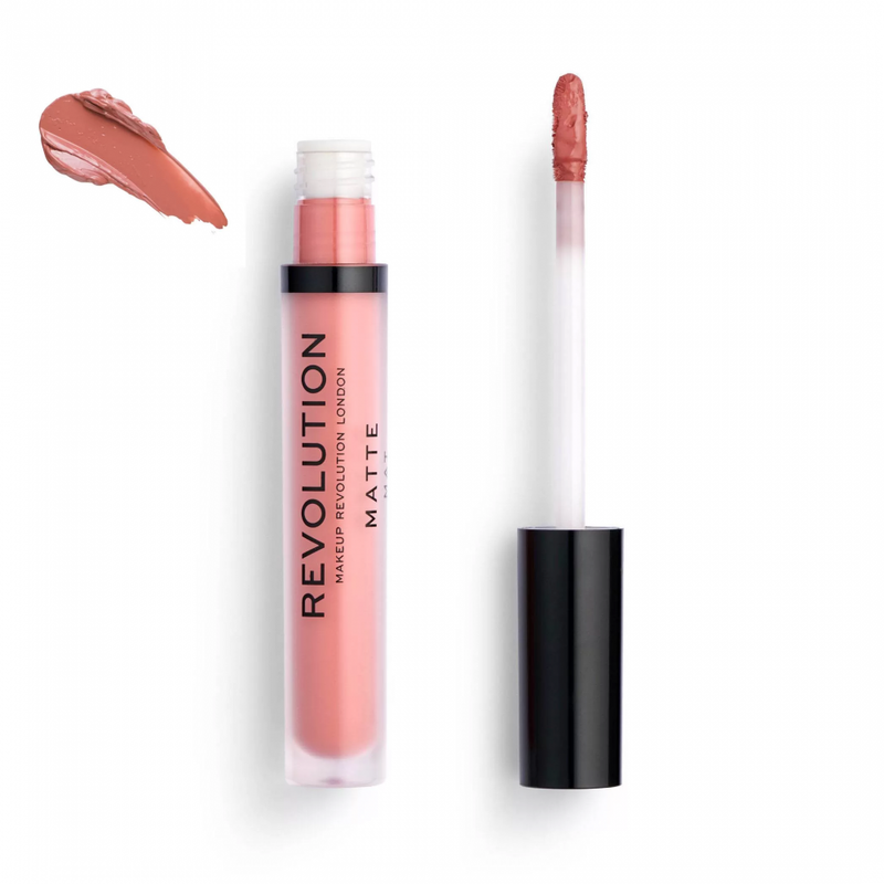 Revolution Matte Liquid Lipstick - 113 Heart Race (3ml)
