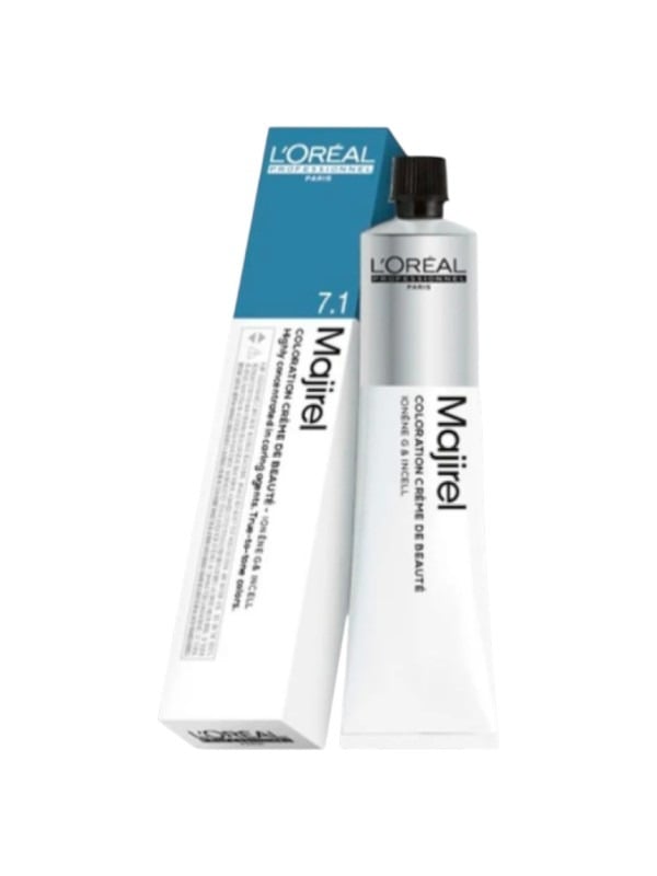 L'Oréal Professionnel Majirel Hair Color 7.1 Ash Blonde | 60 ml