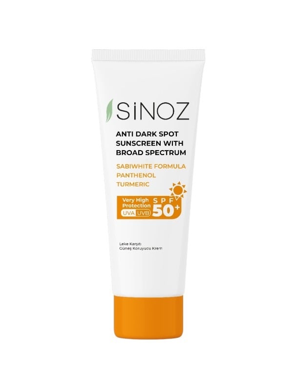 Anti-Dark Spot Sunscreen SPF50+ Brightening SabiWhite Sinoz 50ml
