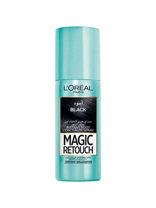 Black Root Cover Up Spray Instant Concealer L'Oreal Paris Magic Retouch 75ml