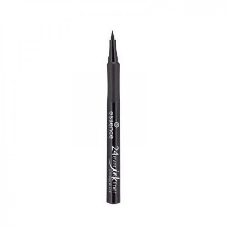 Essence 24 Ever Ink Eyeliner, Intense Black, Waterproof, 1.2 ml