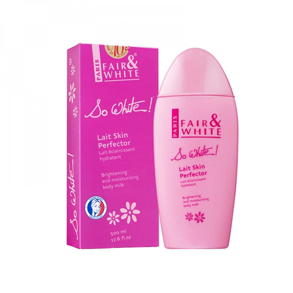 Fair and White So White Body Milk Moisturizing Lotion, 500ml