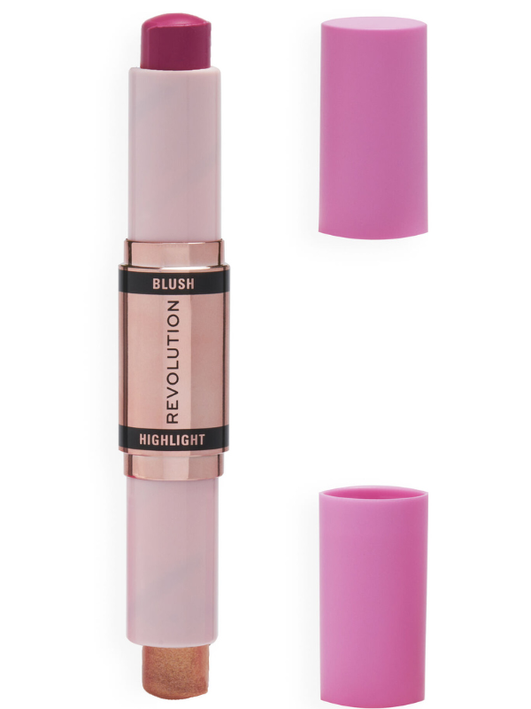 Revolution Blush & Highlighter Duo Stick