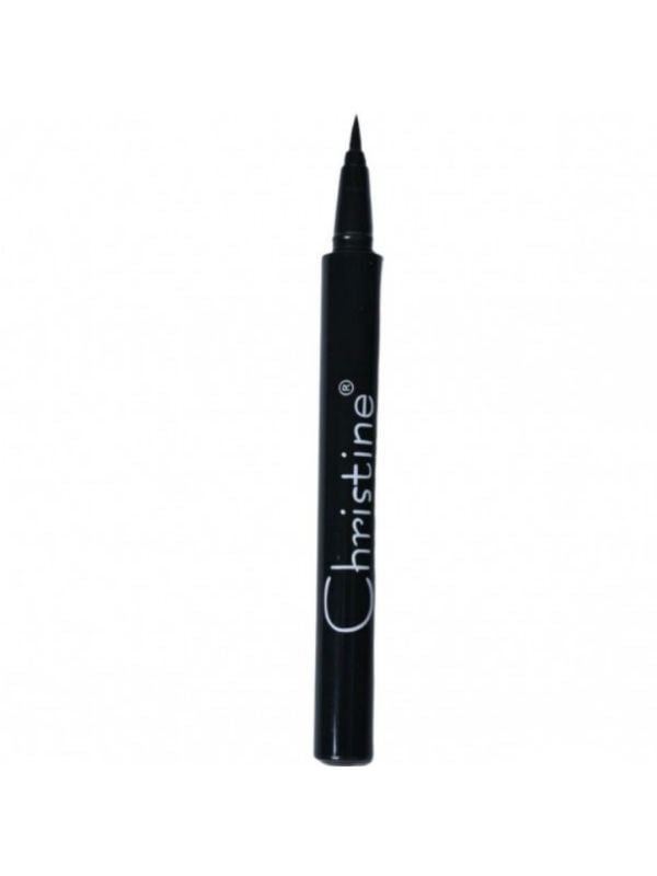 Best Brown Liquid Eyeliner Precision Brush Long-Lasting Christine 4ml