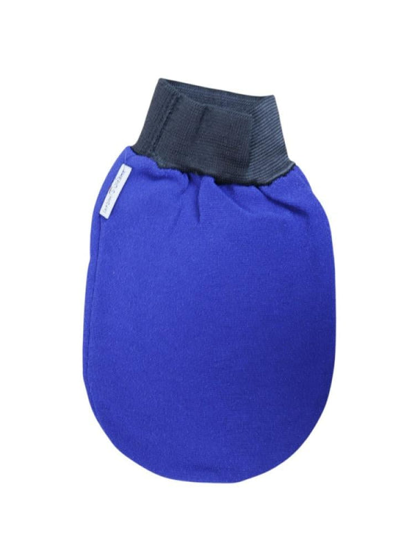 Exfoliating Loofah Wash Cloth Natural Blue Moroccan Jardin d'Oléane 1 Count