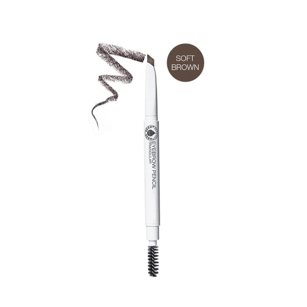 Depend Triple Ended Eyebrow Pencil Waterproof Soft Brown 4923