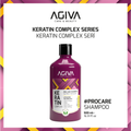 Agiva Keratin Acacia Collagen Shampoo Garnier Banana Mask Set