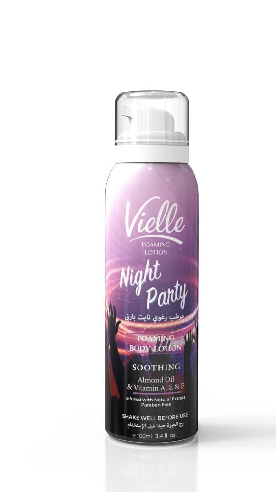 Foaming Body Lotion Night Party Deep Hydration Vielle 100ml