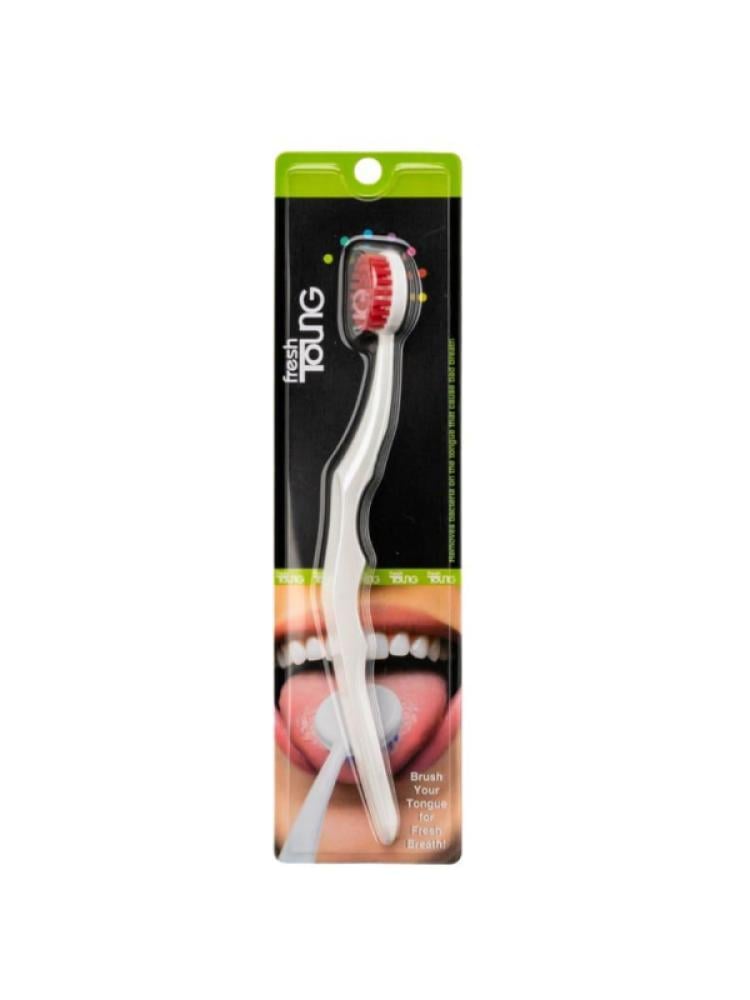 Fresh Tongue Cleaning Brush for Oral Hygiene and Fresh Breath