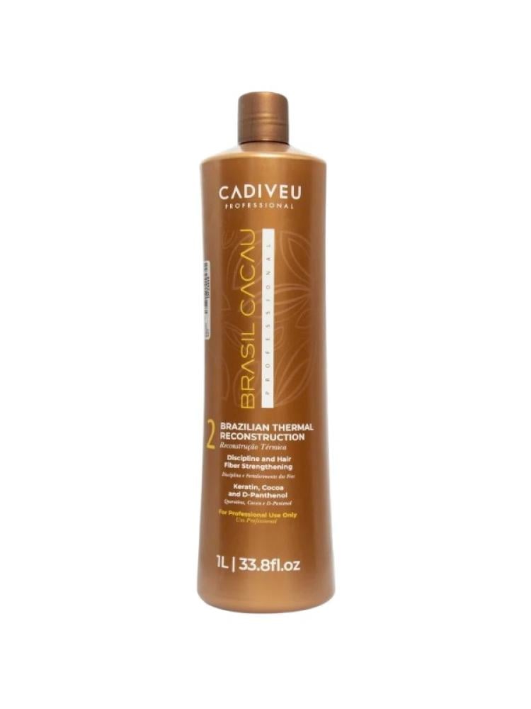 Hair Reconstruction Keratin Smoothing Protein Cadiveu Brasil Cacau 1000ml