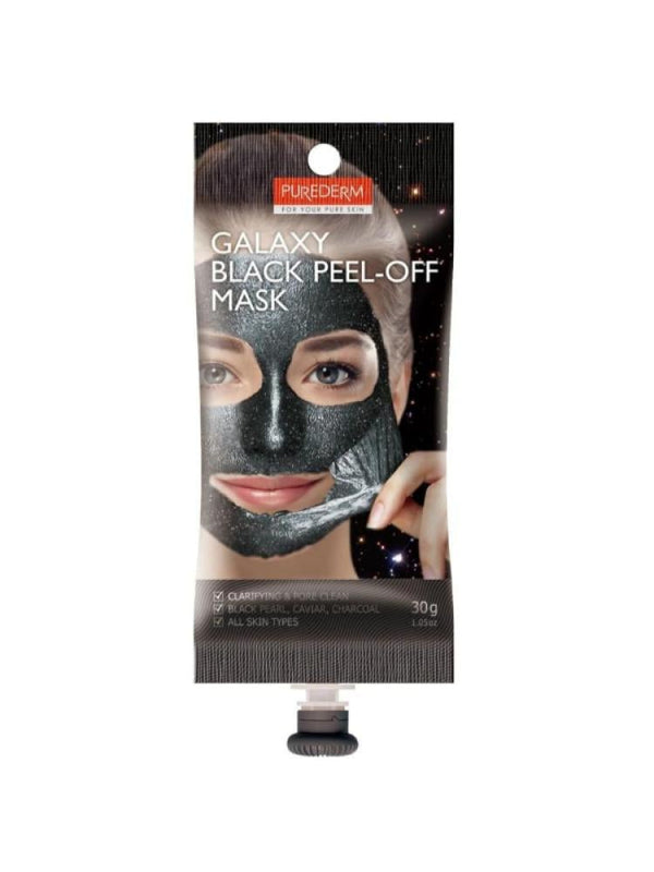Purederm Galaxy Black Charcoal Peel Off Facial Mask