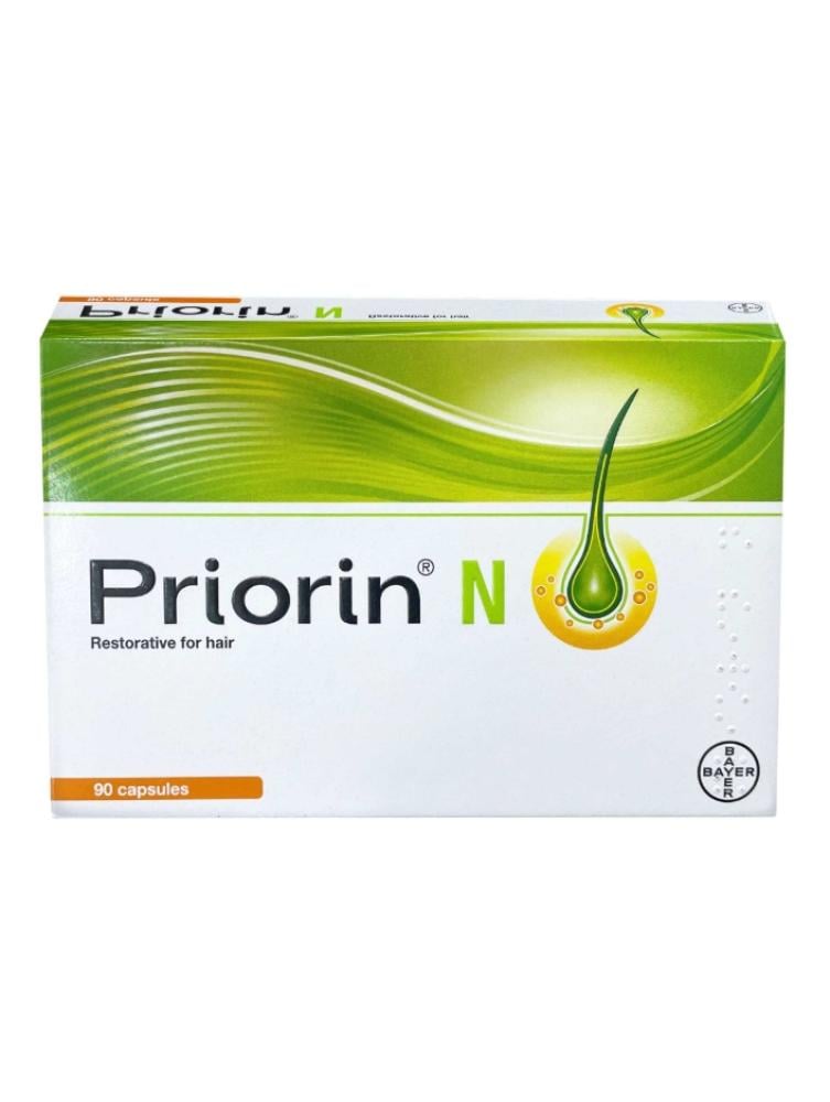Hair Restorative Supplement Biotin & Millet Priorin N 90 Capsules