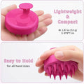Allura Scalp Scrub and Massage Brush GNR-2186 with Shampoo Dispenser
