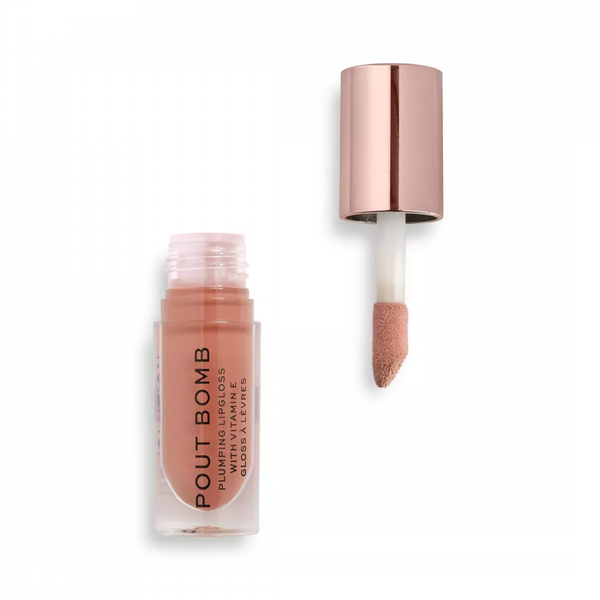 Revolution Pout Bomb Plumping Lip Gloss, Vitamin E, 4.6 ml