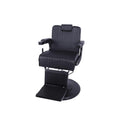 Salon System Men's Barber Chair 5228H-127 - Full Black